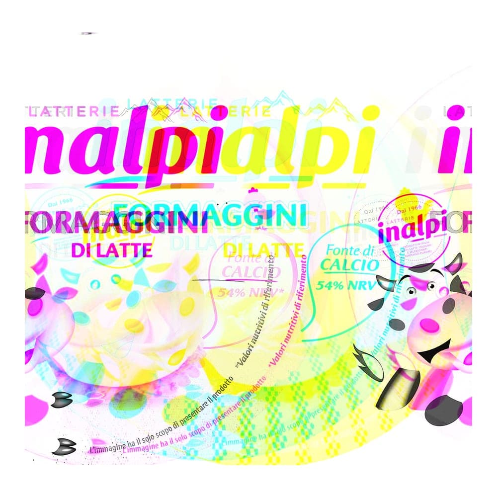 INALPI FORMAGGINI DI LATTE 140G – 24UNI
