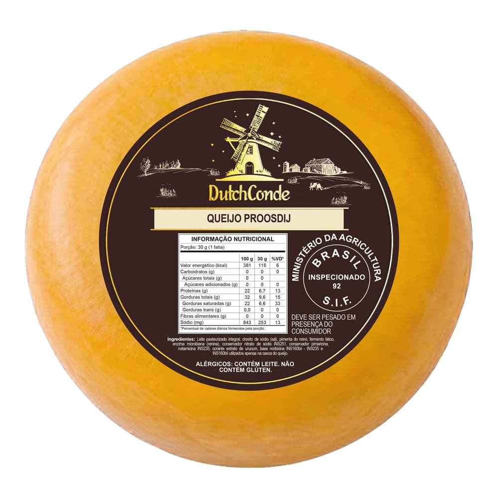 QUEIJO PROODISJ PEÇA – 11KG