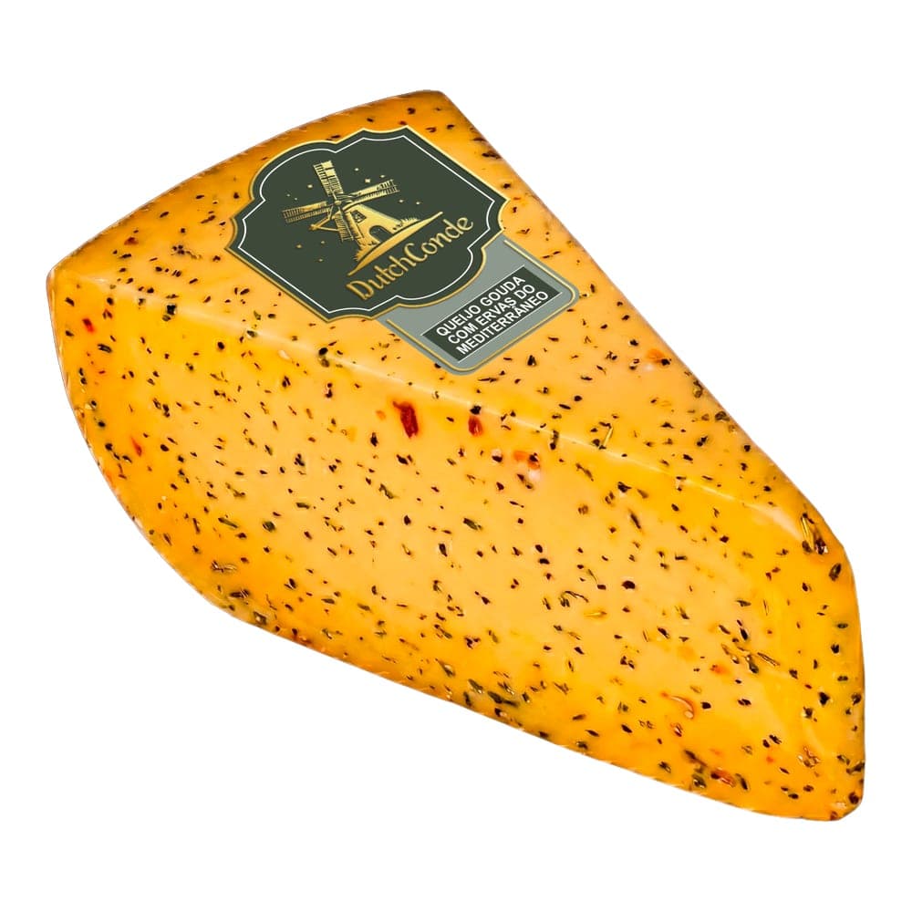 QUEIJO GOUDA ERVAS MEDITERRANEO 110 G – 10UNI