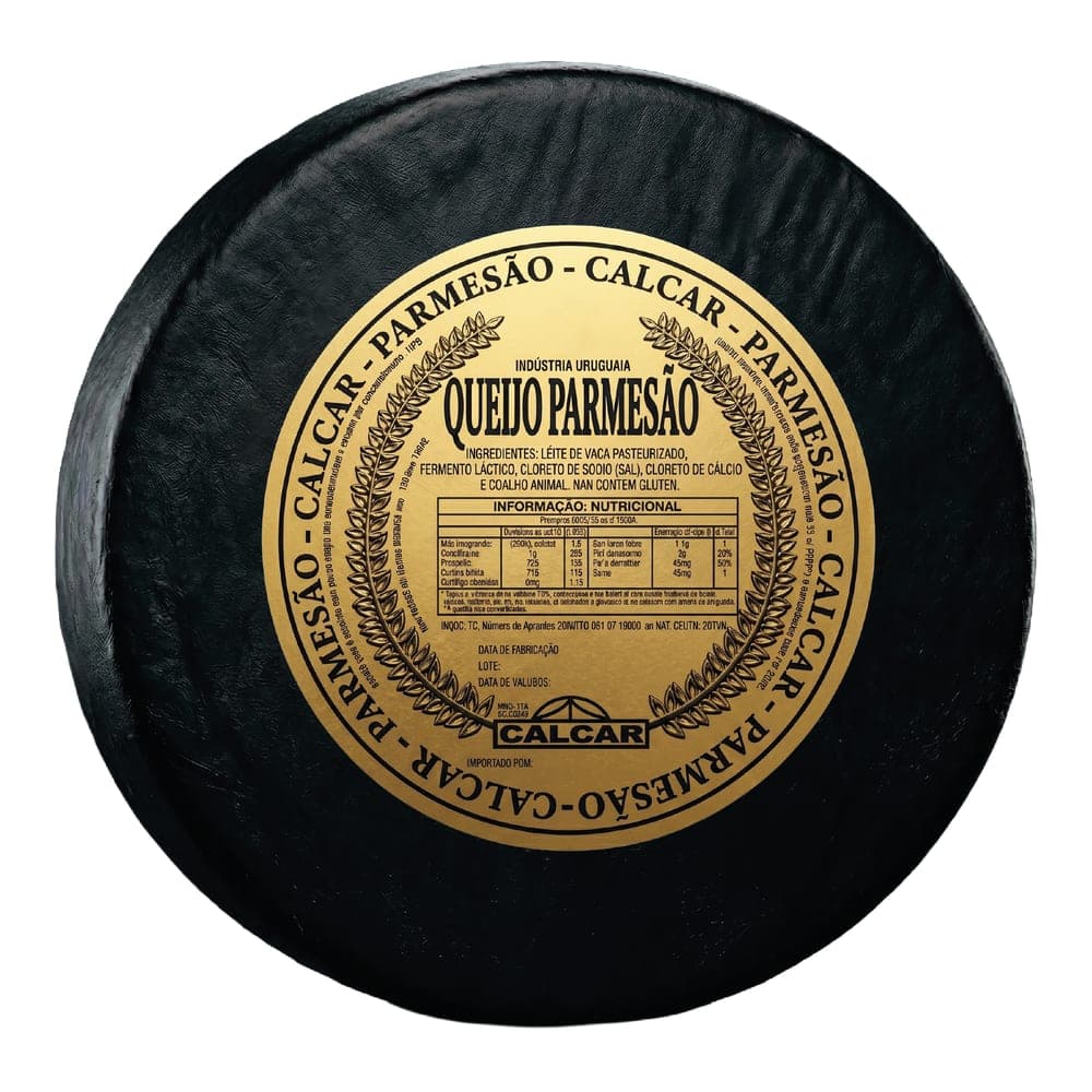 QUEIJO PARMESAO PRETO CALCAR – 14KG