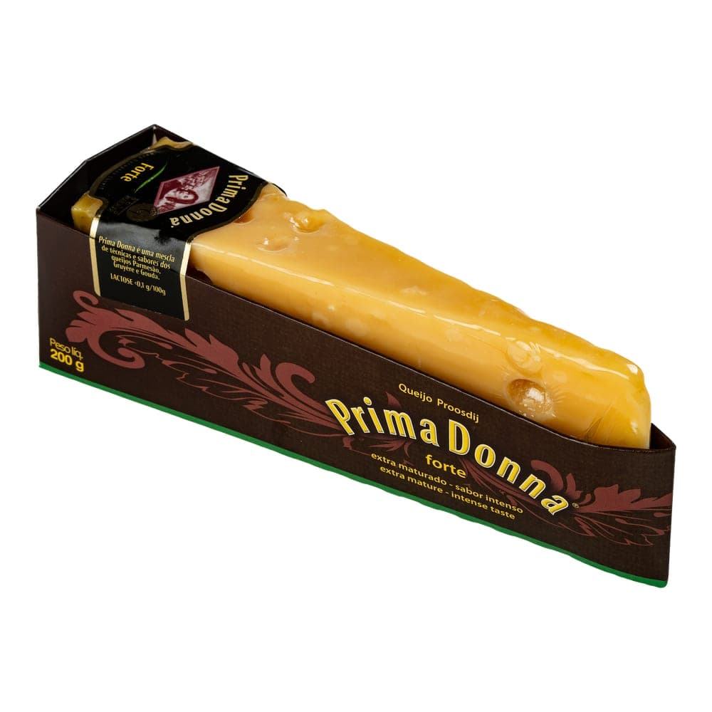 QUEIJO PRIMA DONNA EXTRA MATURADO FRAÇÃO 200 grs – 10UNI