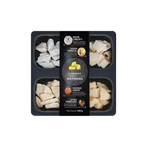 KIT QUEIJOS OURO 200G- 10UNI