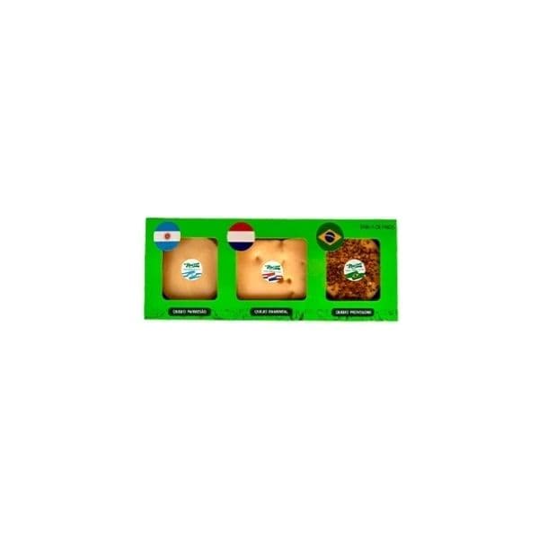 KIT DE QUEIJOS SABORES DO MUNDO – 03KG